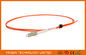 Fiber Pigtails LC Multimode Simplex 2.0mm Diameter LSZH Tight Buffer Orange