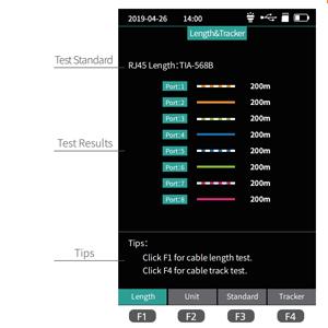 1310/1550nm SM Test Range 5m-60Km Mini OTDR 9 w 1 Tester z adapterem APC UPC SC/FC/ST/LC 5