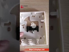 FTB86Y 2 Port SC FTTH Wylot ścienny UL94V0 Odporny na płomień