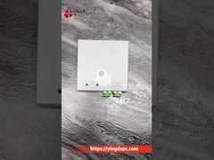 FRB-4C 4 Port Indoor Fiber Optic Outlet Box dla DIN 35mm