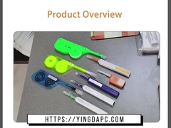 ST FC LC SC 2,5 mm Włóknooptyczne Przeklęcie Czyszczące Pióro, Jedno kliknięcie Czyszczące Pióro 800 razy