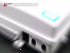 FDB0324 Biały PC SC Skrzynka końcowa światłowodowa ODB OSB 24 Port Hinge Design