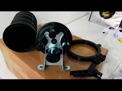 48 rdzeni Ciepło kurczy kopułę Włókno optyczne Splice zamknięcie 1 Oval 3port Arial Pole Wall Mount