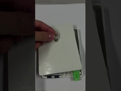 2 rdzenia SC Rosetta optyczna z włókienem do ściany wnętrza domu zamontowana na kasetach