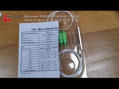 1x9 Węzeł stalowy NAP Włóknooptyczny Splitter G657A1 FTTR PLC Splitter SC APC