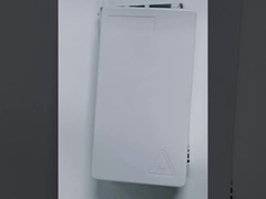 FTTH Fiber Optic Termination Box ABS White 4fibers dla kabli płaskich w pomieszczeniach