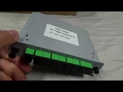 Włókno optyczne PLC Splitter 1x8 Moduł LGX, CATV Włókno optyczne Terminal Box Insert Typ
