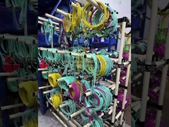 MPO APC Male To FC APC Fan Out Cable Single Mode 12 Włókna do zastosowań o wysokiej gęstości