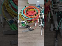 Żółty 3D testowany 96 Kabel MPO MTP Włókno optyczne