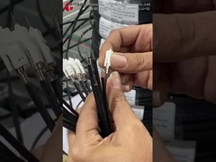 Kabel FTTH w pomieszczeniach wewnętrznych Kabel dystrybucji światłowodowy FRP Stal G657A2 LSZH