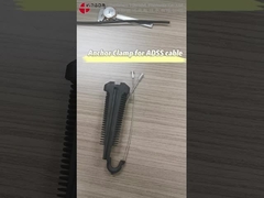 Zestawy do montażu kabli pastycznych, uchwyt zawieszający, zabezpieczający, preformowany do kabli ADSS