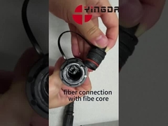 PDLC / DLC GYFJH 4 Rdzenia Włókna Optycznego LC Do użytku na zewnątrz