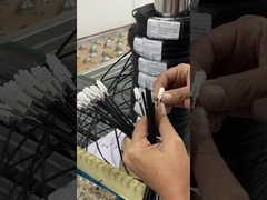 Samonośny FTTH patch cord SC - SC Fiber Drop Cable Black FRP LSZH 20M