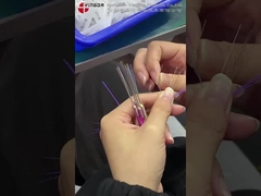 YINGDA szybki kabel krosowy 8 włókien MPO męski na LC OM3 Fanout pojedynczy tryb 9/125um Breakout 100G 400G