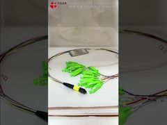 Włókno optyczne PLC Splitter MPO do SC złącza 16 rdzeni