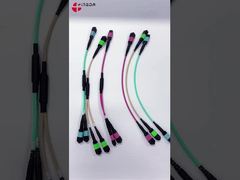 YINGDA High Density MPO SM OM2 OM3 OM4 Fiber Optic Patch Cable dla rozwiązań sieciowych o wysokiej wydajności