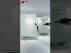 Zewnętrzna skrzynka rozgałęźnika światłowodowego IP65, tworzywo sztuczne, 2 porty, polimerowy syntetyczny materiał