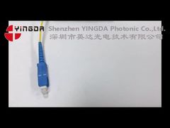 Zobacz modułowy rozdzielacz PLC światłowodowy 1:16 1 do 16 SC/UPC Karta kasetowa z pigtailami 2.0mm Demo