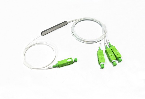 kupować Rozdzielacz światłowodowy 1x3 PLC jednomodowy G657A SC Złącze APC 1260 - 1650 Nm produkcja online