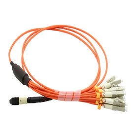 kupować Kabel LC Simplex MTP MPO OS19 / 125UM 12 wiązek włókien Kabel do pakowania próżniowego produkcja online