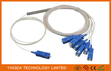 kupować GPON 1 x 8 Fiber Optic Plc Rozdzielacz bez blokowania modułu z 0.9mm Cable Smf-28e G657 produkcja online