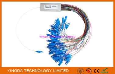 kupować Rozdzielacz PLC FTTH 1x64 SC / APC Simiplex Rura stalowa LSZH G657A produkcja online