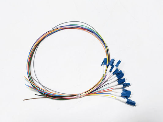 kupować LC UPC 12 rdzeni Światłowodowy kabel pigtailowy Simplex 900um SX 0,5M LSZH produkcja online