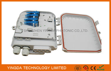 kupować Wodoodporny 1 x 8 Plc LC SC Optyczna rozdzielacz Box, Fiber Optic Junction Box 8Drops produkcja online