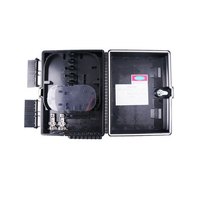 kupować Dostawca optyczny 1x16 Splitter NAP Fiber Optic Cable Termination Distribution Box Black Uncut Port SC Coupler produkcja online