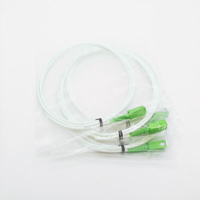 kupować Kabel światłowodowy Pigtail SC APC jednomodowy Simplex 3mm biały G657A2 LSZH produkcja online