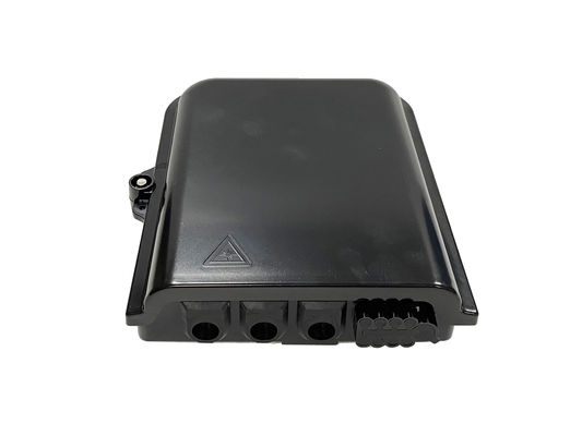 kupować YINGDA 8Ports Fiber Optic Splitter Box do dystrybucji kabli FTTH Black 8 Core SC Allen Screw UL94 V0 produkcja online
