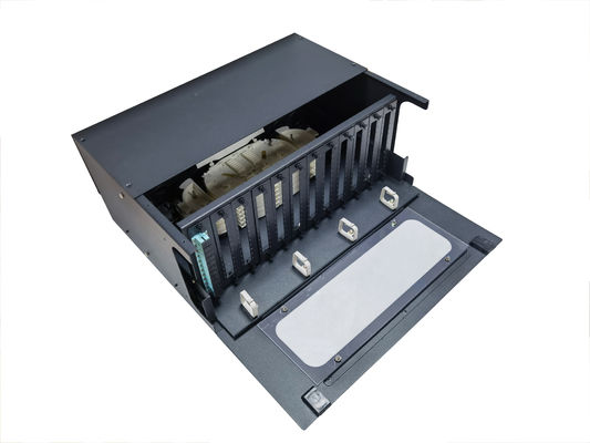kupować 4U 144 Rdzeń Sliding szufladę Panel Fiber Optic Patch z wyjmowanym adapterem Panel 19in produkcja online
