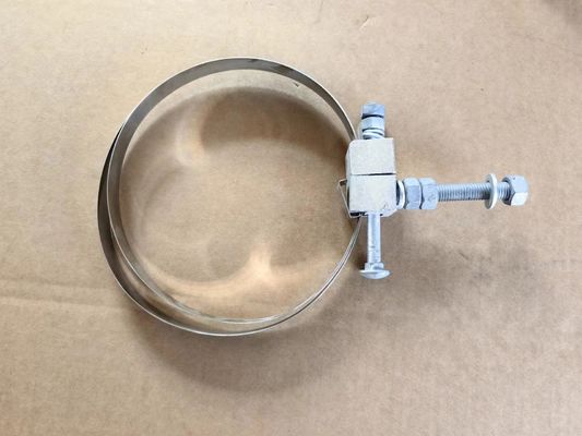 kupować OPGW Cable Down Lead Clamps For Pole Strip Material produkcja online