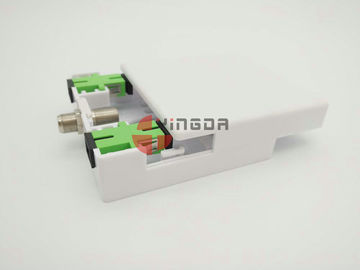 kupować 2 panel gniazda portu dla światłowodu światłowód światłowód światłowód światłowód ABS FTTH produkcja online
