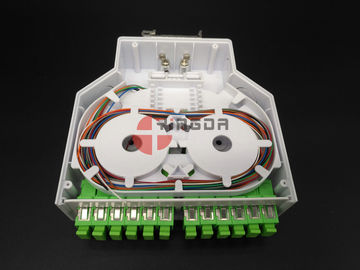kupować Plastikowy terminal światłowodowy DIN 12 portów Adapter SC / APC i warkocze produkcja online