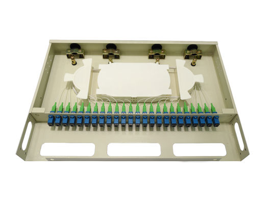 kupować 24 portów SC Single Mode Fiber Optic Patch Panel dla sieci TTH FTTX FTTB ODN PON produkcja online