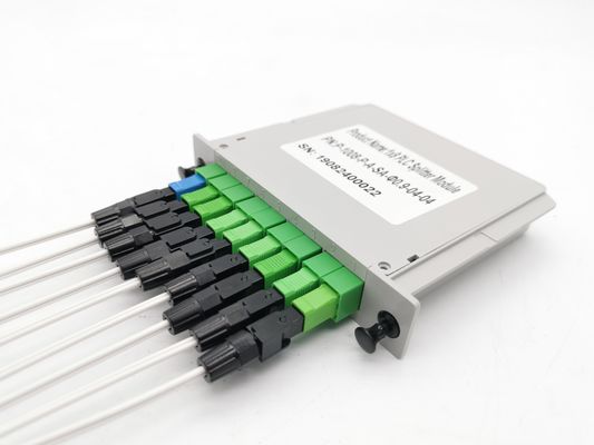 kupować Kaseta PLC z optycznym rozdzielnikiem z ogonem świni 1x8 PLC zrównoważony typ wkładu SC APC LGX Pudełko rozdzielnicze produkcja online