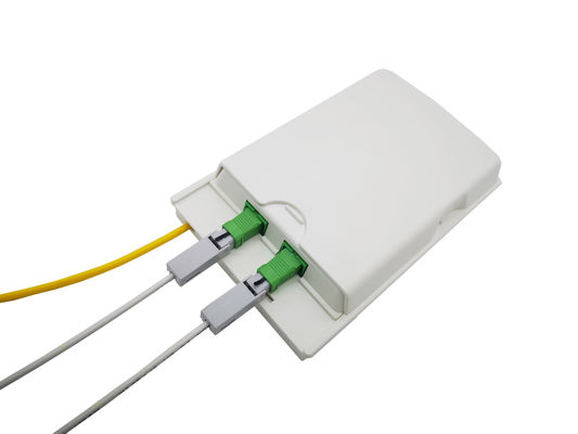 kupować FTB102H Panel gniazdkowy do montażu ściennego SC Adapter Simplex Fiber Optic Termination Box z PC/ABS High ABS produkcja online