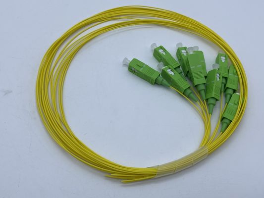 kupować Wysokiej skuteczności SC APC Fiber Optic Pigtail 0,9 mm dla sieci panelów patch produkcja online