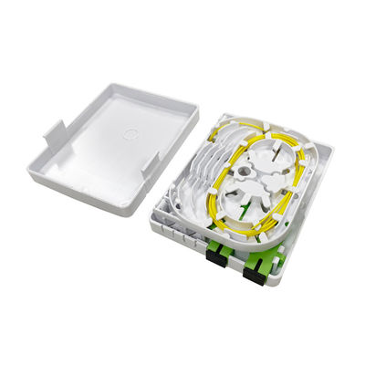 kupować FTTH PON Plastic Optical Rosette Caja Terminal 2SC Port Fiber Optic Termination Box do montażu na ścianie produkcja online