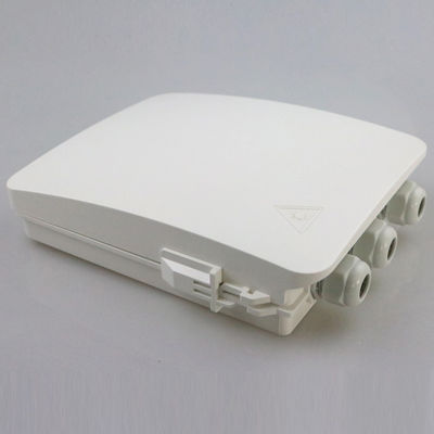 kupować IP65 Ochrona Fiber Optic Termination Box dla sieci FTTX 8 Core Capacity Slide Lock Rotating Tray Anti-UV produkcja online