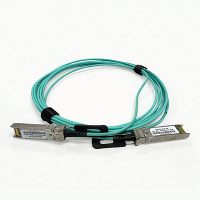 kupować Kabel AOC 25G SFP28 do SFP28 5m transmisji, OM3 300 aqua 850nm z czarnym ciągnięciem produkcja online