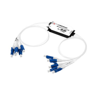kupować Mini Box 8Ch CWDM Moduł pasywny Mux Demux z łącznikiem SC LC Jednorazowe włókno 1470~1610nm produkcja online