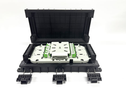 kupować Fiber 1:16 PLC splitter Box Outdoor Fiber Optic Distribution Enclosure Mini FTTH Termination Box cajas nap box IP65 produkcja online