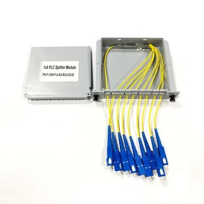 kupować 1x32 Optical Fiber PLC Splitter High Channel Isolation Minimizing Signal Interference in Fiber Optic Network Applications produkcja online