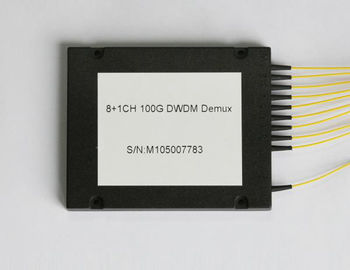 kupować tryb pojedynczy SMF 28E 1610nm FC UPC 1100G 8CH MUX DEMUX DWDM produkcja online