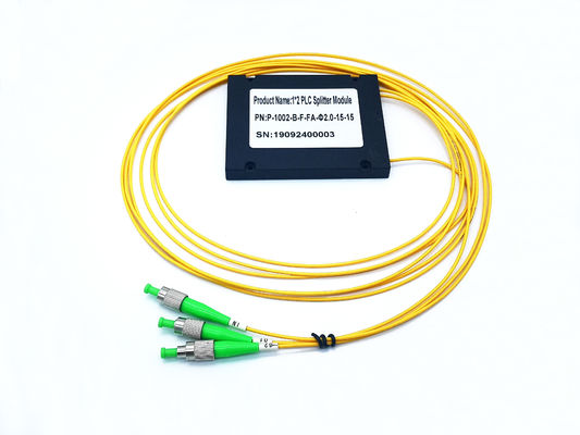 kupować G65A71 LSZH FC APC jednomodowy rozdzielacz światłowodowy 1x2 Plc produkcja online