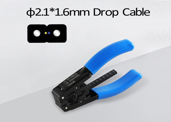 kupować Mini 2.1X 16 Mm FTTH Drop Cable Stripper 1 rdzeń 2-rdzeniowy materiał ze stali węglowej produkcja online