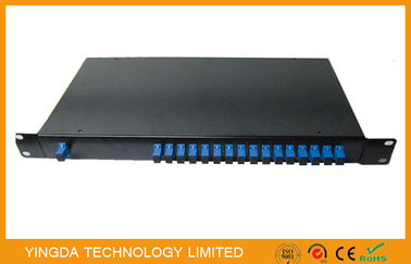 kupować Epon PLC Rozdzielacz światłowodowy 1x16 1260-1650nm W 19 "szafie rackowej 2mm Sm Cable produkcja online