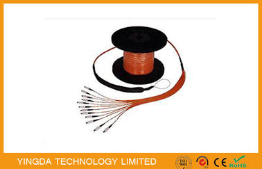kupować 8/12 Core Pre-Założona Fiber Optic Patch Ładowarka Kabel Montaż Z Pociągiem Oczu produkcja online